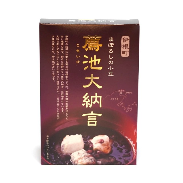 薦池大納言ぜんざい