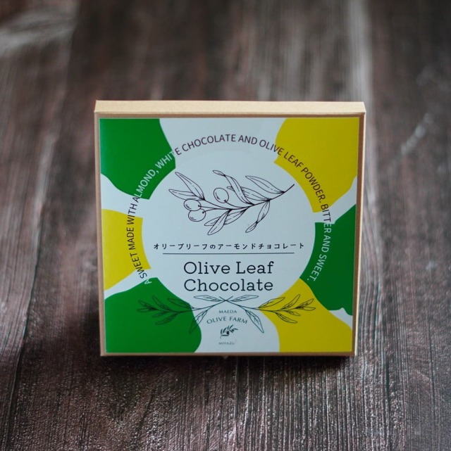 オリーブリーフのアーモンドチョコレート