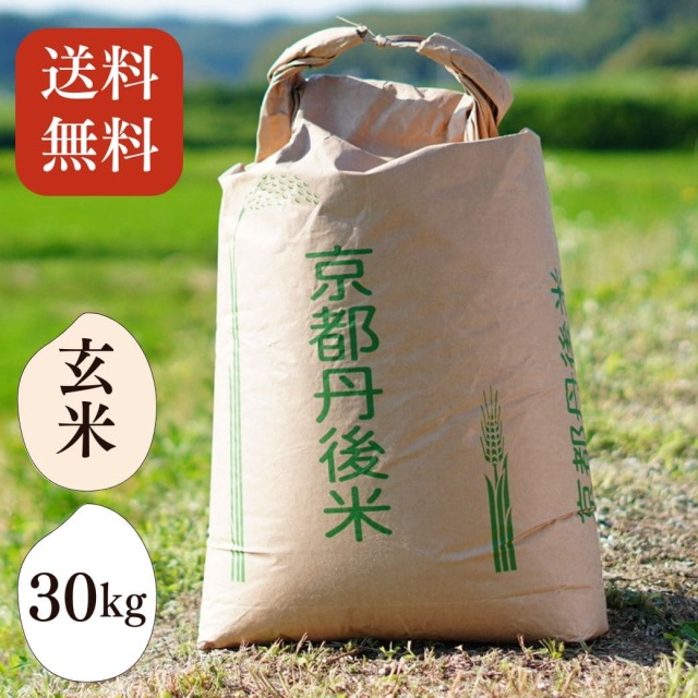 丹後のお米 コシヒカリ 30kg（玄米）