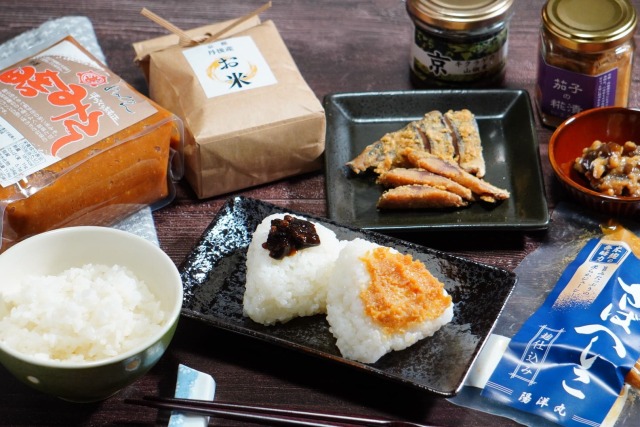 丹後の田舎味噌とご飯のお供セット