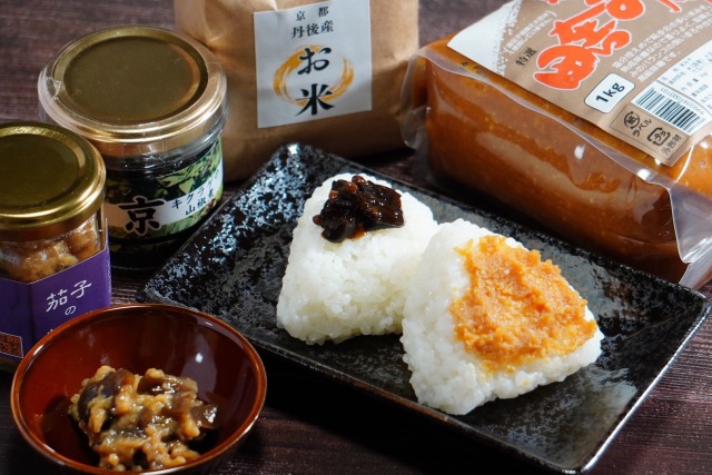 丹後の田舎味噌とご飯のお供セット