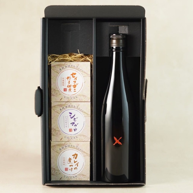 【冬ギフト限定】海の幸贅沢缶詰と地酒