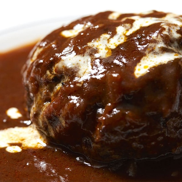 黒にんにくと京たんくろ和牛のハンバーグ 山と海with日本海牧場