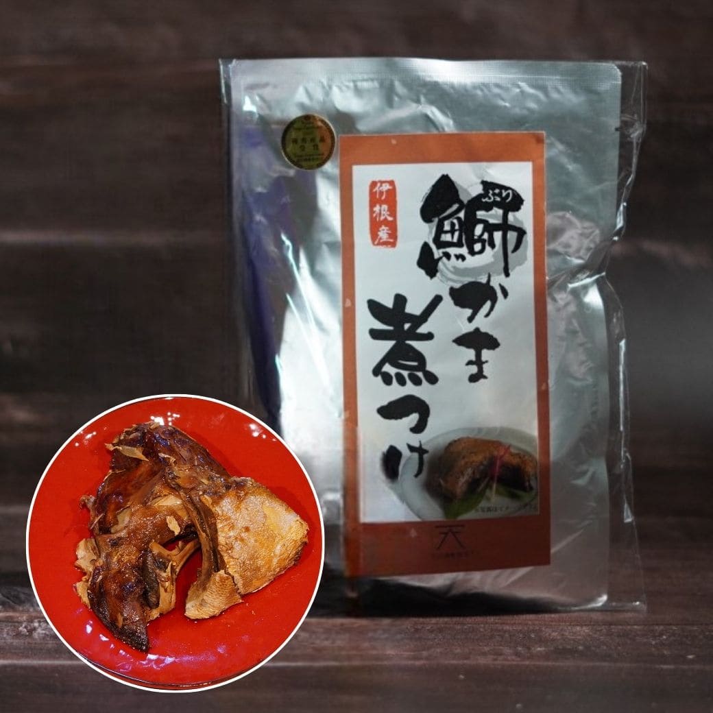 伊根産鰤かまの煮つけ