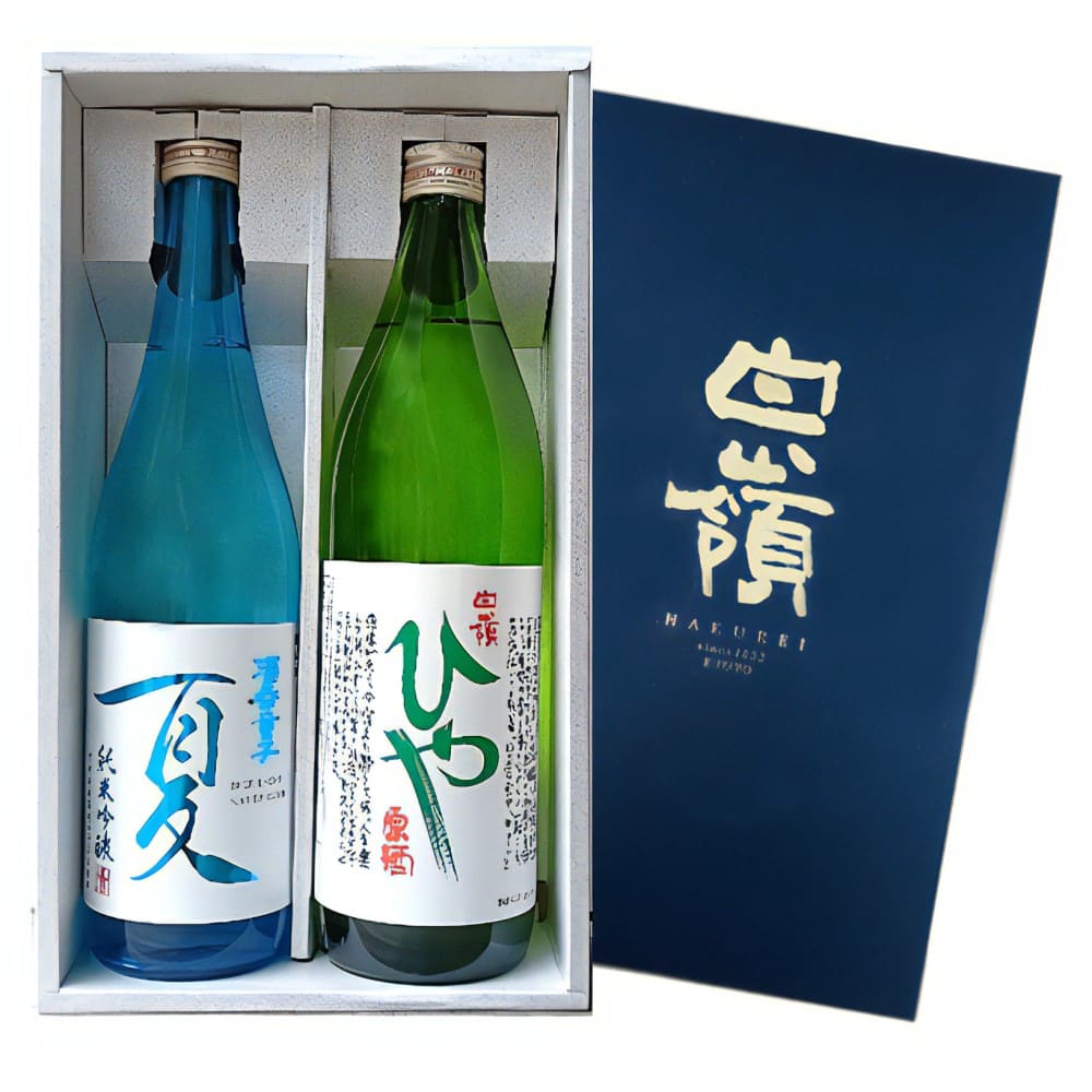 【ハクレイ酒造】夏季限定！夏原酒ひや・夏の純米吟醸セット