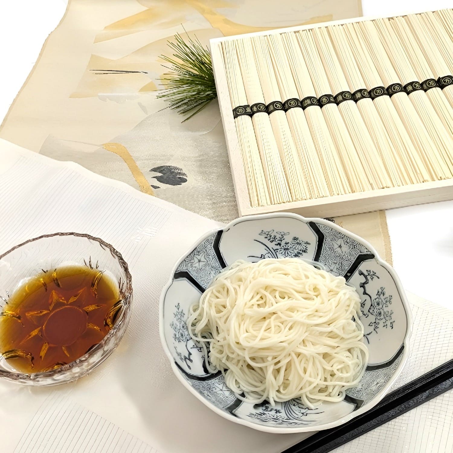 【木箱入り】丹後ちり麺 シルクの糸（素麺）