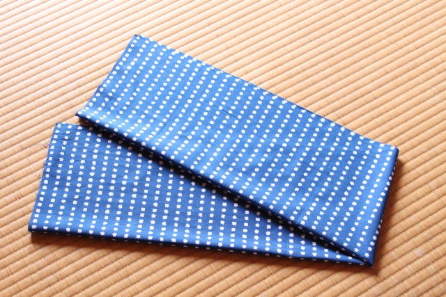 手ぬぐい　豆絞り