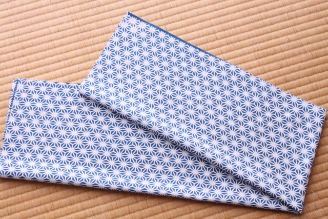 手ぬぐい　麻の葉