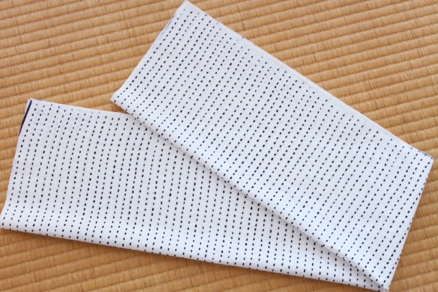 手ぬぐい　芥子玉