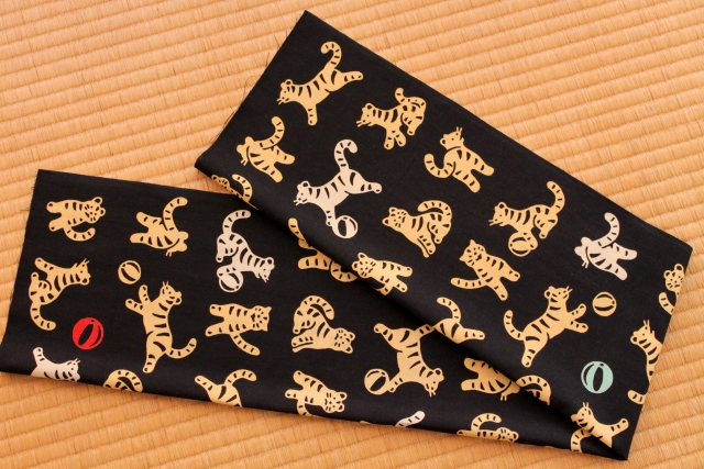 手ぬぐい　とら