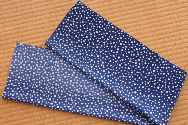 手ぬぐい　大小霰