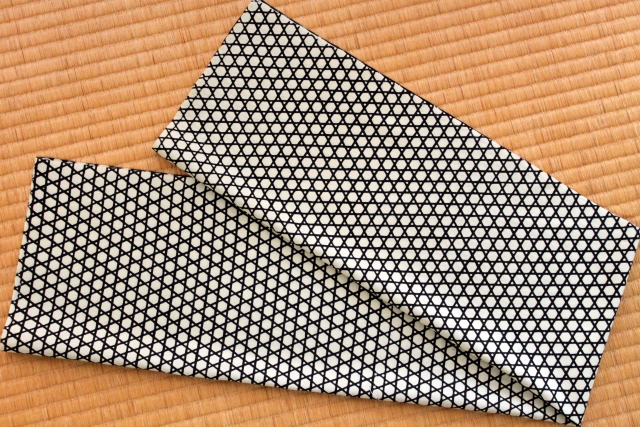 手ぬぐい　籠目