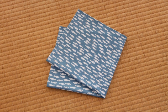 大判晒はんかち　小魚