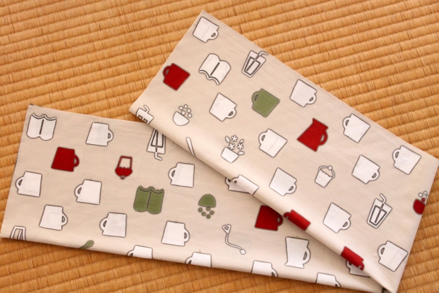 手ぬぐい　カフェ