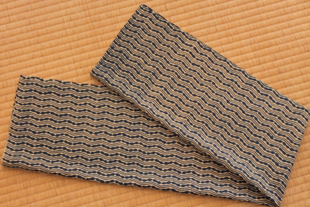 手ぬぐい　瓢箪つなぎ