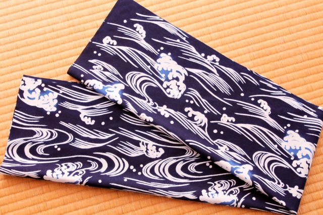 手ぬぐい　荒波
