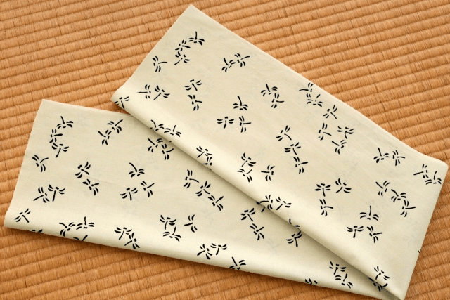 手ぬぐい　とんぼ（黒）