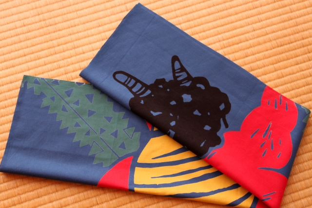 手ぬぐい　節分の鬼