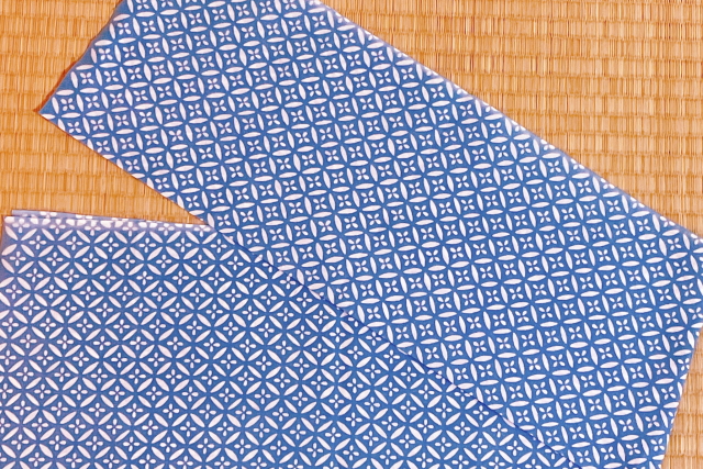 手ぬぐい　花七宝