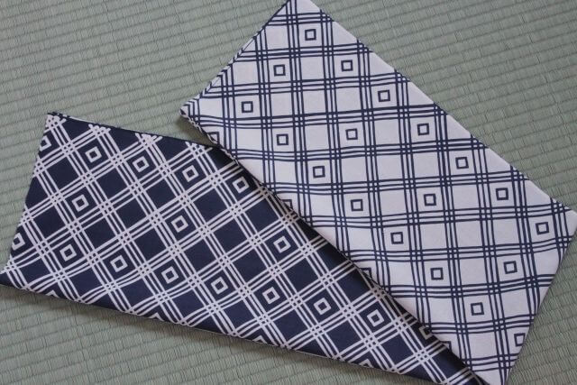 手ぬぐい　東京格子