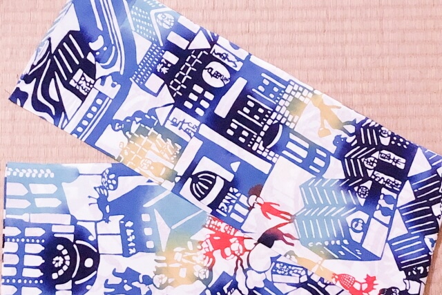 手ぬぐい　お江戸日本橋