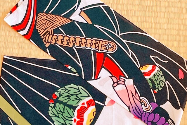 手ぬぐい　助六由縁江戸桜