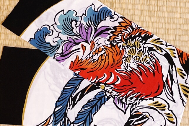 手ぬぐい　鳳凰