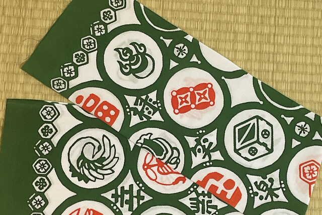 手ぬぐい　宝づくし