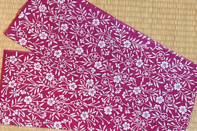 匠の技手ぬぐい　夾竹桃