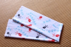 手ぬぐい　金魚（大）