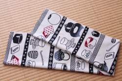 手ぬぐい　茶道具