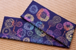 手ぬぐい　花火