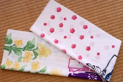 手ぬぐい　雛人形