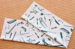 手ぬぐい　大工道具