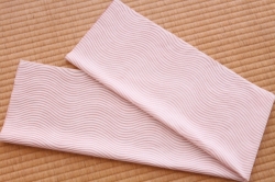 手ぬぐい　うねり縞