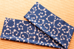 手ぬぐい　蛸唐草