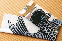 手ぬぐい　鯉幟