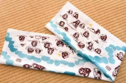 手ぬぐい　名湯さるの湯温泉