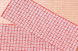 手ぬぐい　瓢網代