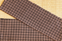 匠の技手ぬぐい　斜市松（はすいちまつ・黒）