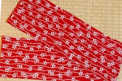 匠の技手ぬぐい　桔梗立湧