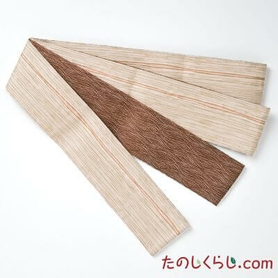 サマーセール★ 美品❤︎ 和装 帯　桐生織　リバーシブル　レトロ柄　夏撫子帯 楽天市場】半幅 織美桐の通販