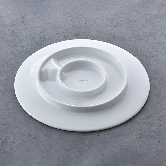 水晶彫の丹心窯　丹心窯　水晶彫　波佐見 　ハートフル　キルティングプレート　予約販売