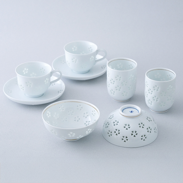 水晶彫の丹心窯　丹心窯　水晶彫　波佐見　アウトレット　福袋　花詰