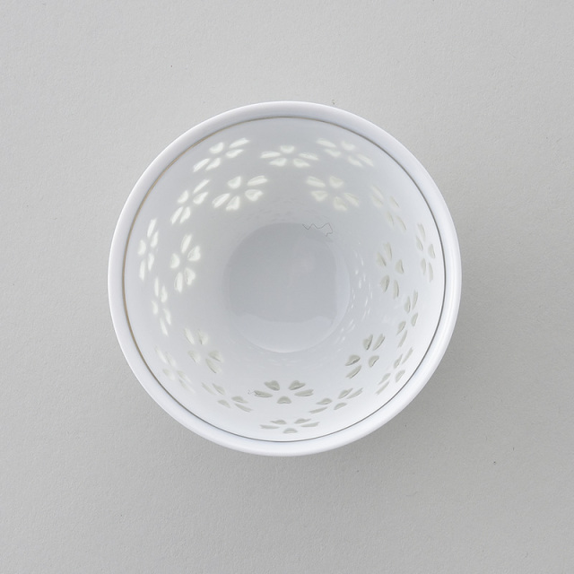 水晶花詰 反仙茶 水晶彫の丹心窯