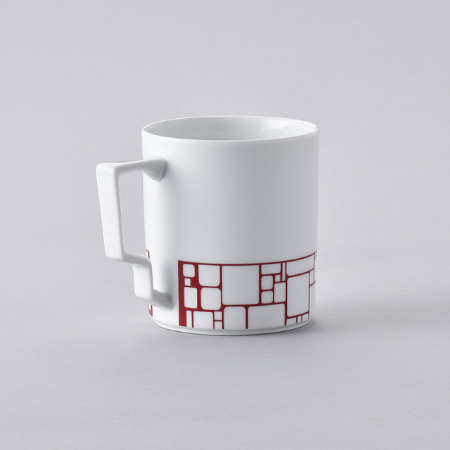 水晶彫の丹心窯　水晶彫　丹心窯　波佐見焼　マキアート　マグカップ　Tマグ