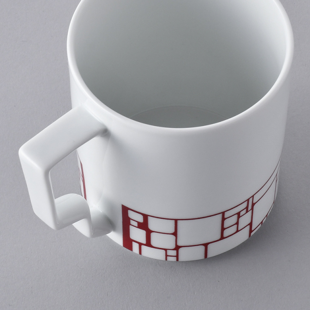 水晶彫の丹心窯　水晶彫　丹心窯　波佐見焼　マキアート　マグカップ　Tマグ