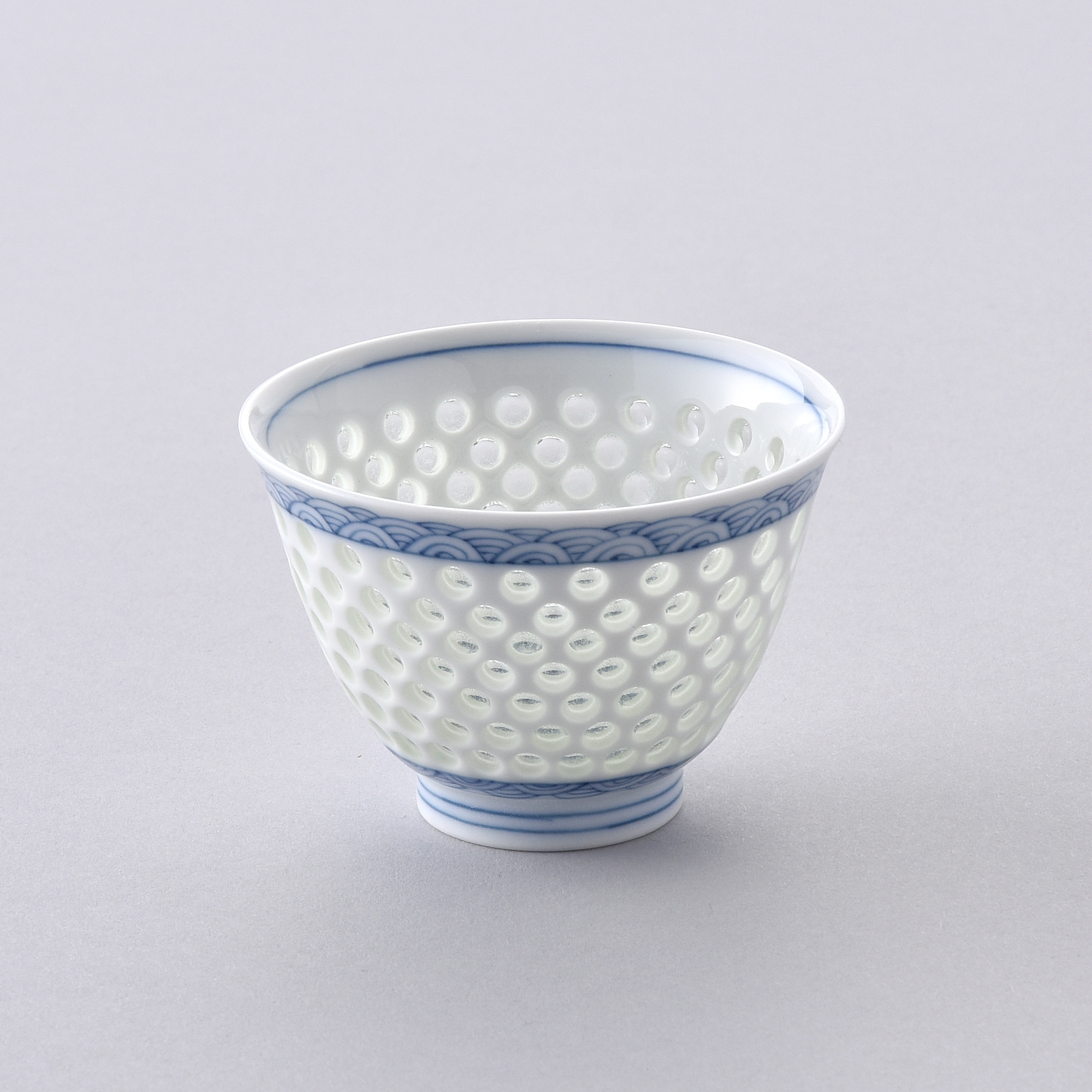 未使用品　有田焼　丹心窯　水晶彫　深皿 ⋆┈┈┈┈┈┈┈┈┈┈┈┈┈┈┈┈┈┈┈┈┈┈┈┈┈⋆ 水晶