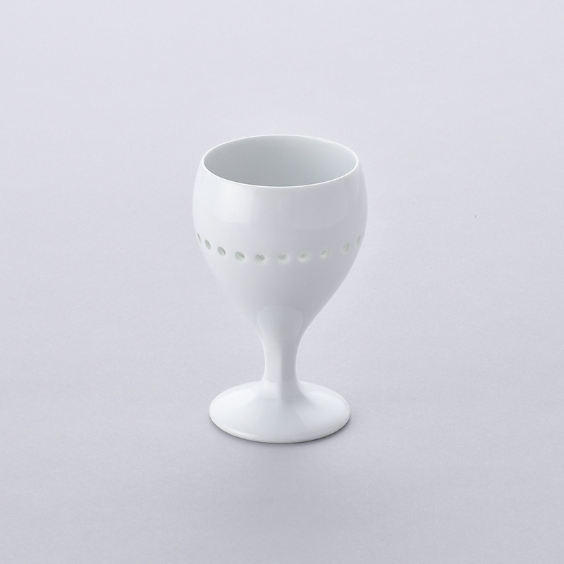 水晶彫の丹心窯 水晶彫 丹心窯 波佐見焼 ショートワイン　