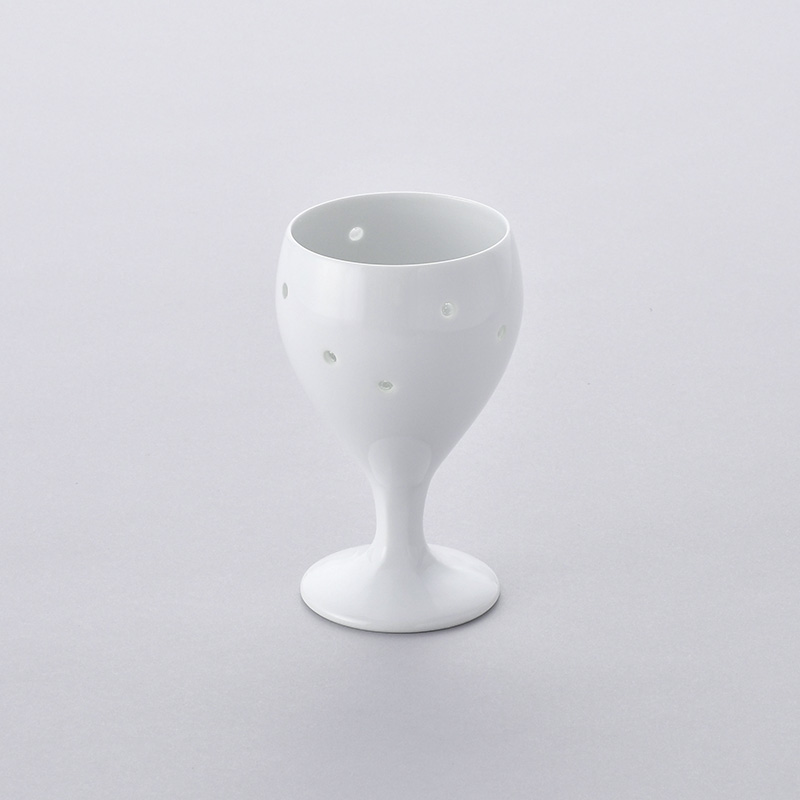 水晶彫の丹心窯 水晶彫 丹心窯 波佐見焼 ショートワイン　